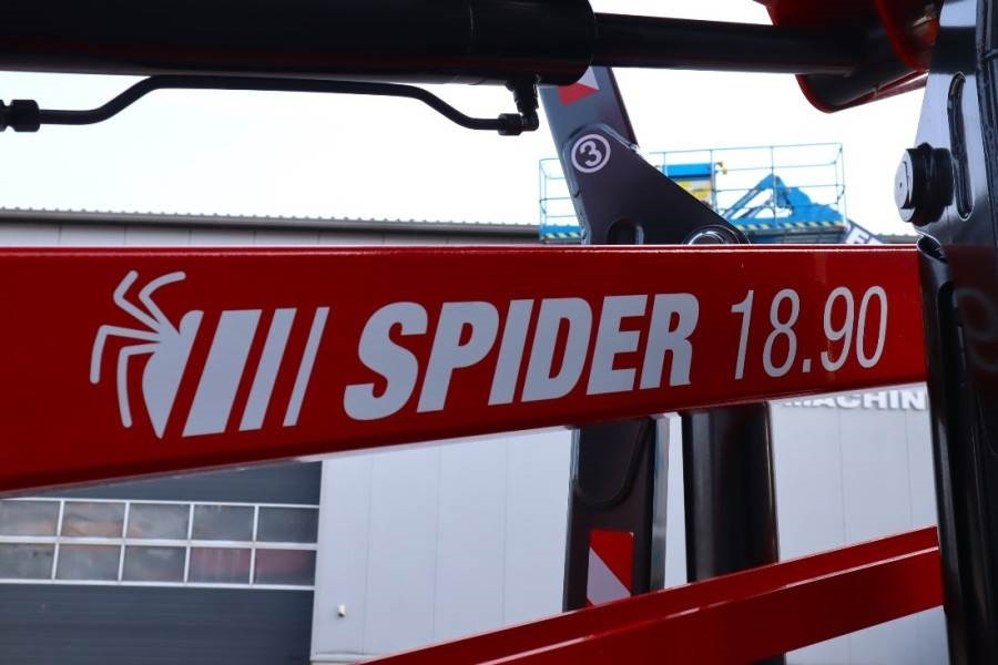 رافعات سلة مفصلية, سبايدر لفت PLATFORM BAS Spider 18.90 PRO CE Declaration, Vali: صور 11