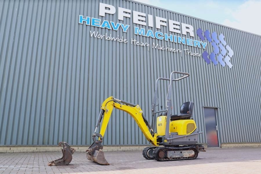 Wacker Neuson SWE08B Wacker Neuson mini excavator including 2 bu - حفارة مصغرة: صور 1 Wacker Neuson SWE08B Wacker Neuson mini excavator including 2 bu - حفارة مصغرة: صور 1