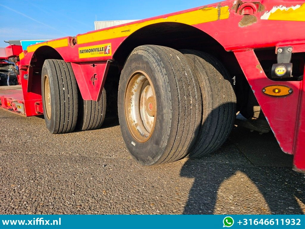 Faymonville 2-ass. Uitschuifbare dieplader met afneembare nek / 2x gestuurd - عربة مسطحة منخفضة نصف مقطورة: صور 5 Faymonville 2-ass. Uitschuifbare dieplader met afneembare nek / 2x gestuurd - عربة مسطحة منخفضة نصف مقطورة: صور 5