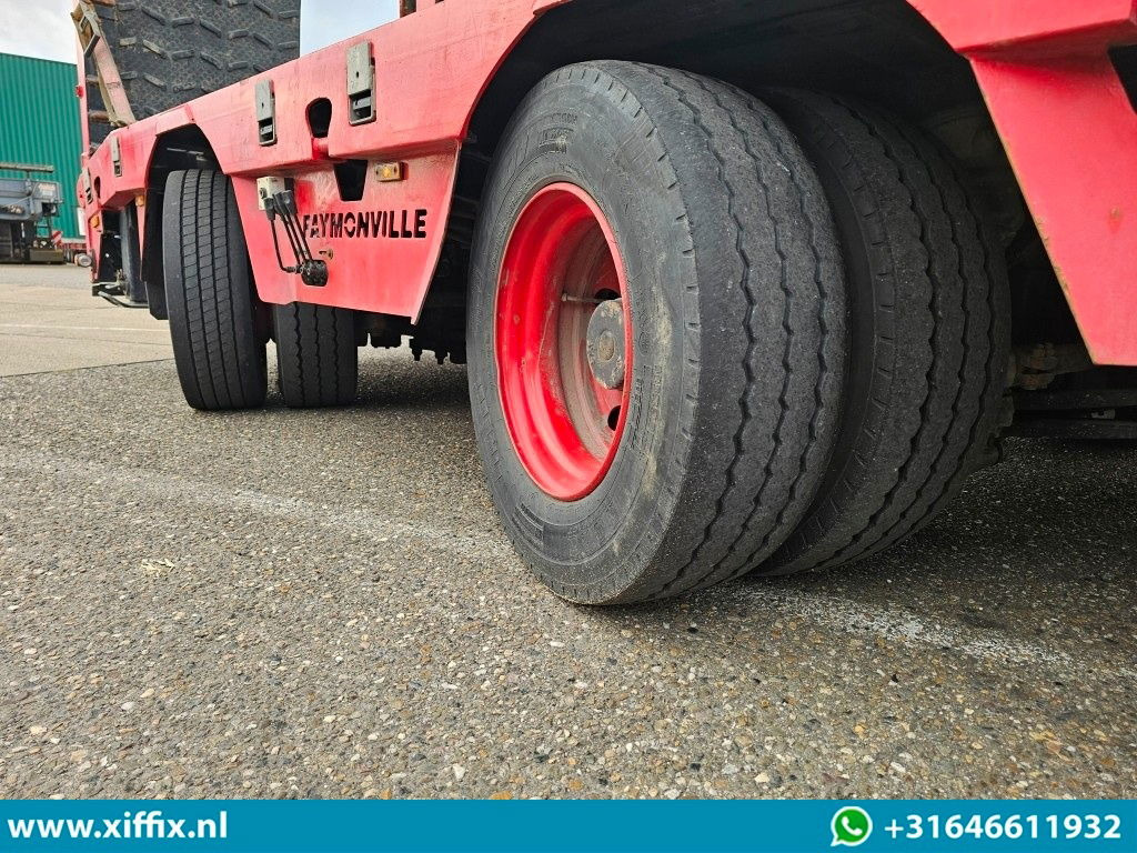 Faymonville 2-ass. Uitschuifbare semi dieplader met dubbele hydr. Kleppen / 2x gestuurd - عربة مسطحة منخفضة نصف مقطورة: صور 5 Faymonville 2-ass. Uitschuifbare semi dieplader met dubbele hydr. Kleppen / 2x gestuurd - عربة مسطحة منخفضة نصف مقطورة: صور 5