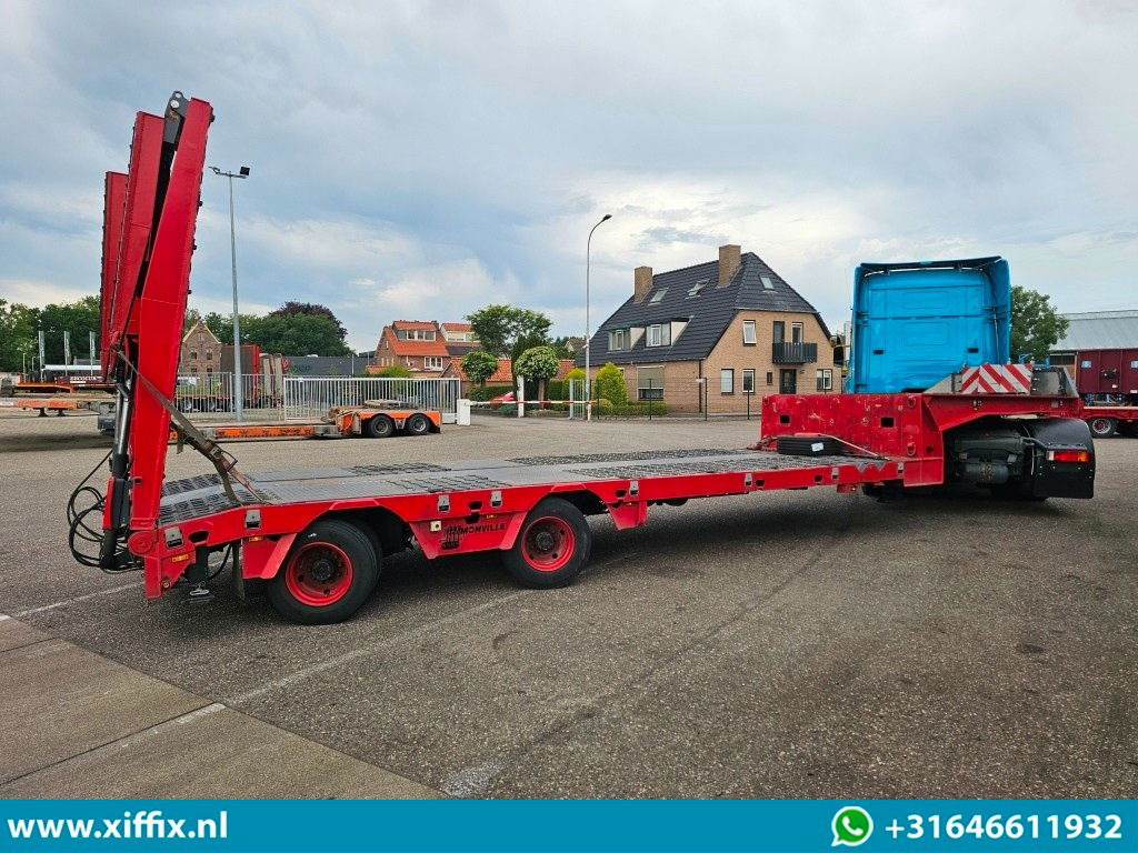 Faymonville 2-ass. Uitschuifbare semi dieplader met dubbele hydr. Kleppen / 2x gestuurd - عربة مسطحة منخفضة نصف مقطورة: صور 4 Faymonville 2-ass. Uitschuifbare semi dieplader met dubbele hydr. Kleppen / 2x gestuurd - عربة مسطحة منخفضة نصف مقطورة: صور 4