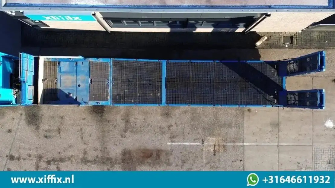 Faymonville 3-ass. Semi dieplader met dubbele hydr. Kleppen en hydr. Verstelbare - عربة مسطحة منخفضة نصف مقطورة: صور 2 Faymonville 3-ass. Semi dieplader met dubbele hydr. Kleppen en hydr. Verstelbare - عربة مسطحة منخفضة نصف مقطورة: صور 2