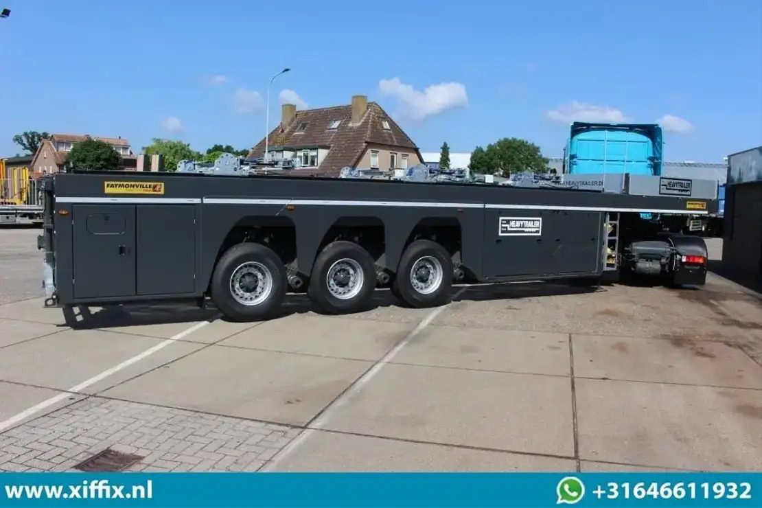 Faymonville TE Huur 3-ass. Binnenlader / Binnenlengte 9,5 meter - نصف مقطورة: صور 3 Faymonville TE Huur 3-ass. Binnenlader / Binnenlengte 9,5 meter - نصف مقطورة: صور 3
