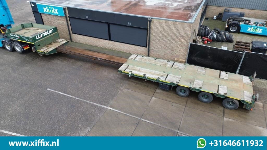 Goldhofer 3-ass. Uitschuifbare semi dieplader / 3x gestuurd - عربة مسطحة منخفضة نصف مقطورة: صور 2 Goldhofer 3-ass. Uitschuifbare semi dieplader / 3x gestuurd - عربة مسطحة منخفضة نصف مقطورة: صور 2