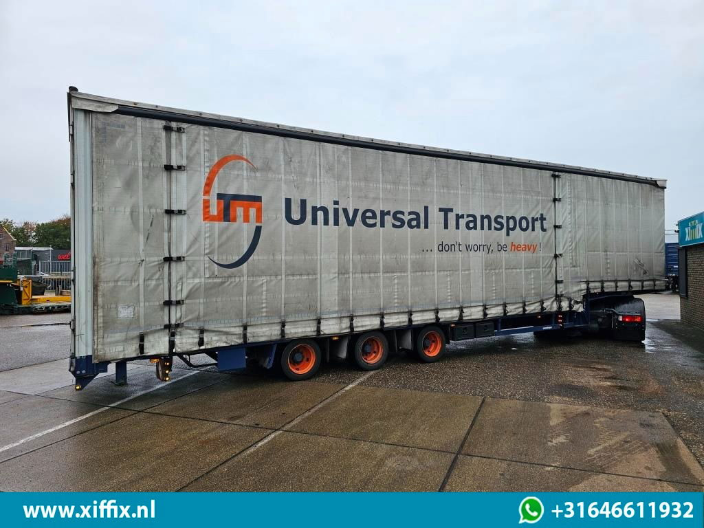 Meusburger 3-ass. Mega Semi dieplader met huifopbouw - عربة مسطحة منخفضة نصف مقطورة: صور 4 Meusburger 3-ass. Mega Semi dieplader met huifopbouw - عربة مسطحة منخفضة نصف مقطورة: صور 4