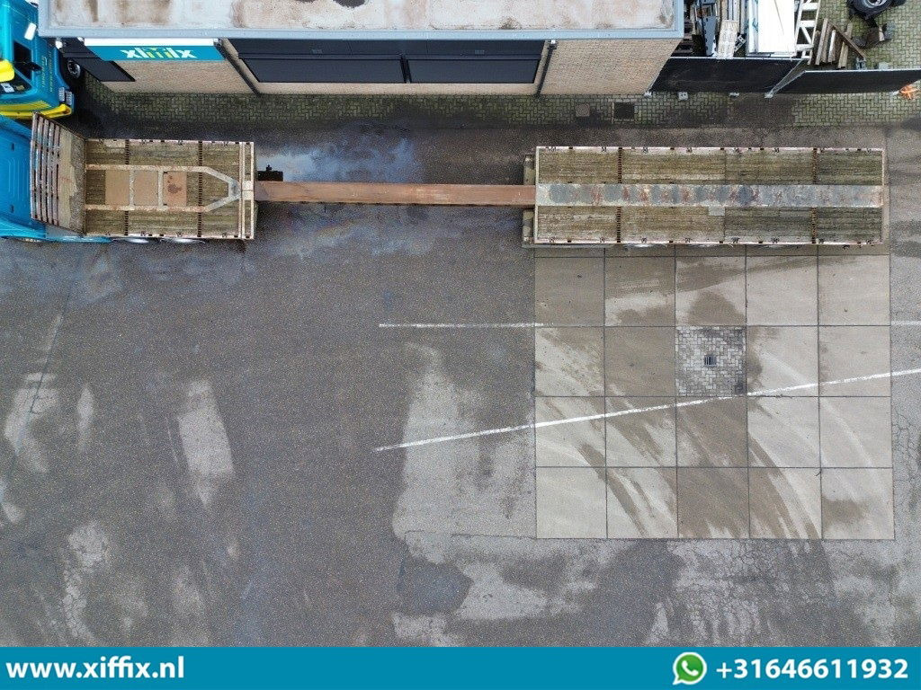 Meusburger 3-ass. Vlakke uitschuifbare oplegger / 3x gestuurd - نصف مقطورة مسطحة: صور 3 Meusburger 3-ass. Vlakke uitschuifbare oplegger / 3x gestuurd - نصف مقطورة مسطحة: صور 3