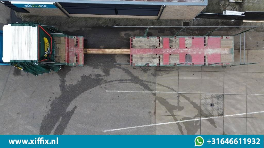 Meusburger 4-ass. Uitschuifbare semi dieplader met huifopbouw / 2x Naloop gestuu - عربة مسطحة منخفضة نصف مقطورة: صور 5 Meusburger 4-ass. Uitschuifbare semi dieplader met huifopbouw / 2x Naloop gestuu - عربة مسطحة منخفضة نصف مقطورة: صور 5
