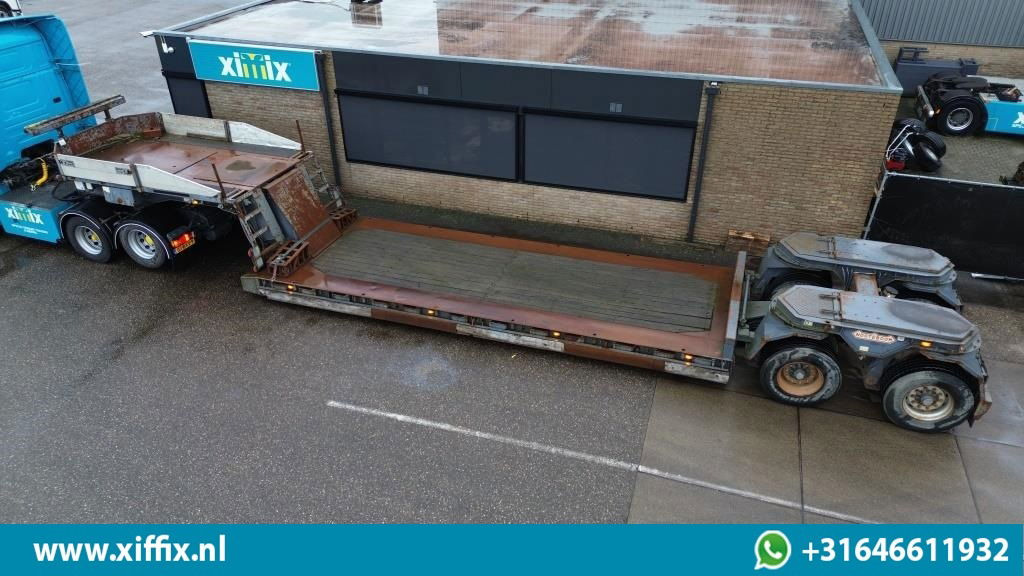 Nooteboom 2-ass. Dieplader met afneembare Nek / 16 Ton assen / 2x gestuurd - عربة مسطحة منخفضة نصف مقطورة: صور 2 Nooteboom 2-ass. Dieplader met afneembare Nek / 16 Ton assen / 2x gestuurd - عربة مسطحة منخفضة نصف مقطورة: صور 2