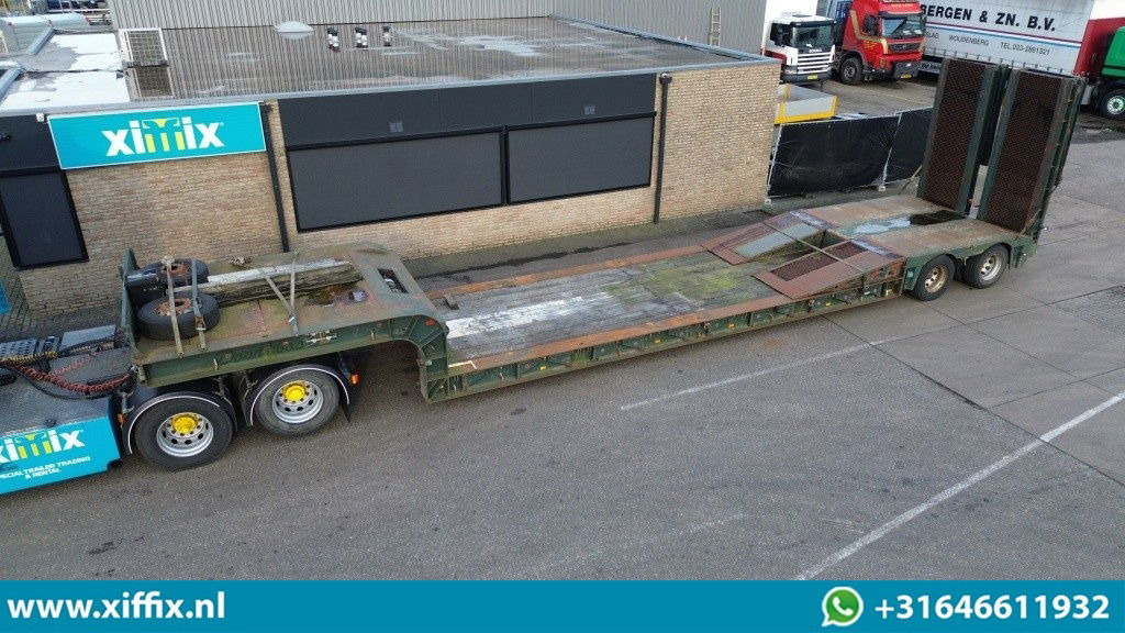 Nooteboom 2-ass. Dieplader met dubbele hydr. Kleppen / 2x gestuurd - عربة مسطحة منخفضة نصف مقطورة: صور 1 Nooteboom 2-ass. Dieplader met dubbele hydr. Kleppen / 2x gestuurd - عربة مسطحة منخفضة نصف مقطورة: صور 1