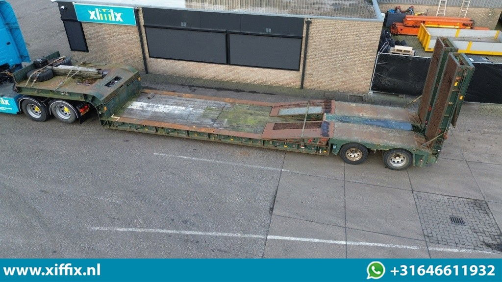 Nooteboom 2-ass. Dieplader met dubbele hydr. Kleppen / 2x gestuurd - عربة مسطحة منخفضة نصف مقطورة: صور 2 Nooteboom 2-ass. Dieplader met dubbele hydr. Kleppen / 2x gestuurd - عربة مسطحة منخفضة نصف مقطورة: صور 2