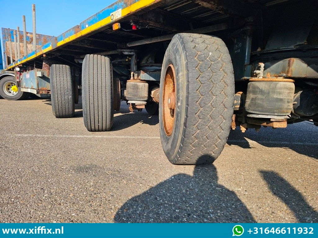 Nooteboom 3-ass. Vlakke uitschuifbare oplegger / 3x gestuurd - نصف مقطورة مسطحة: صور 5 Nooteboom 3-ass. Vlakke uitschuifbare oplegger / 3x gestuurd - نصف مقطورة مسطحة: صور 5