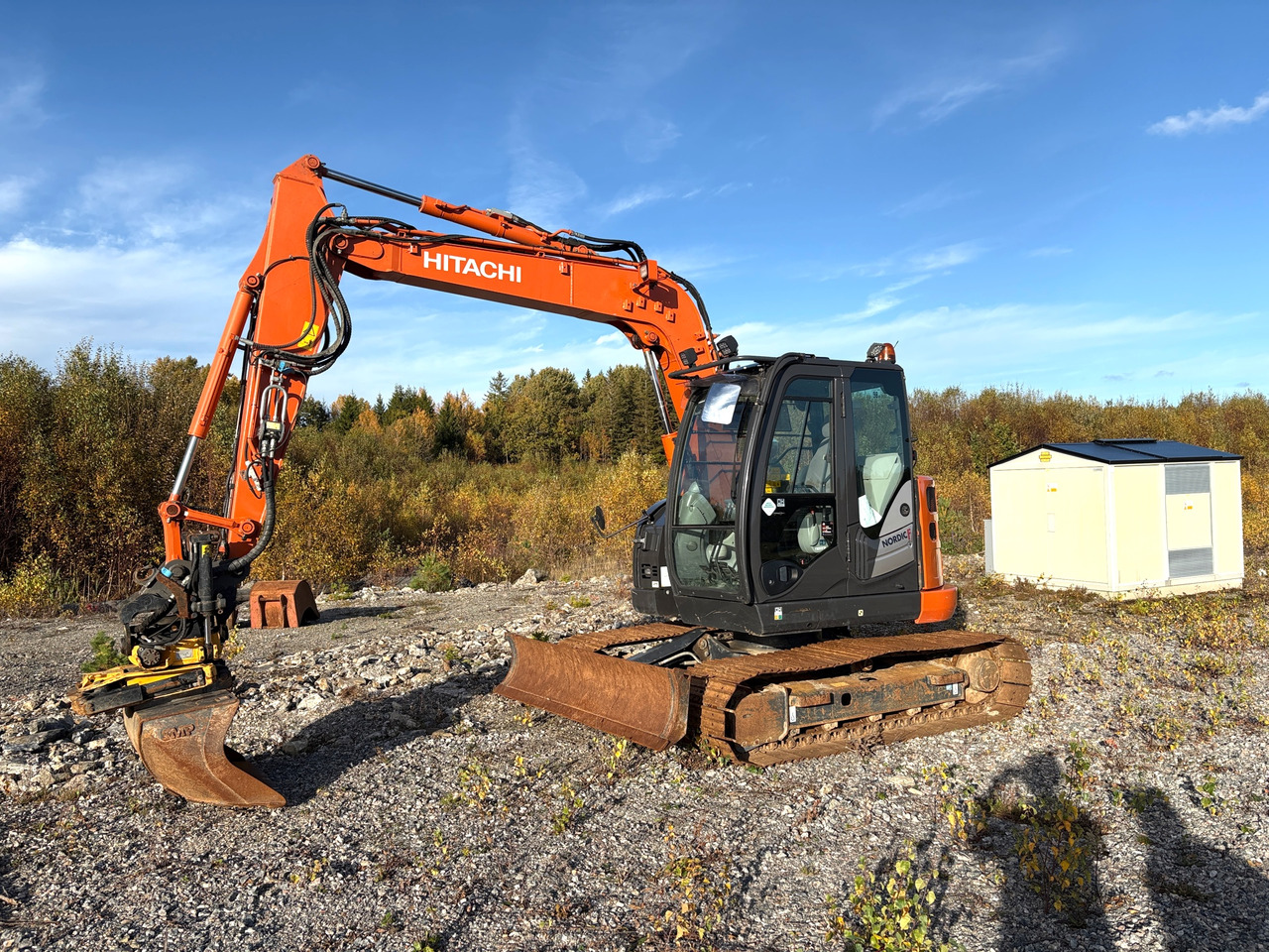 Hitachi ZX85US-6 - حفارة: صور 1 Hitachi ZX85US-6 - حفارة: صور 1