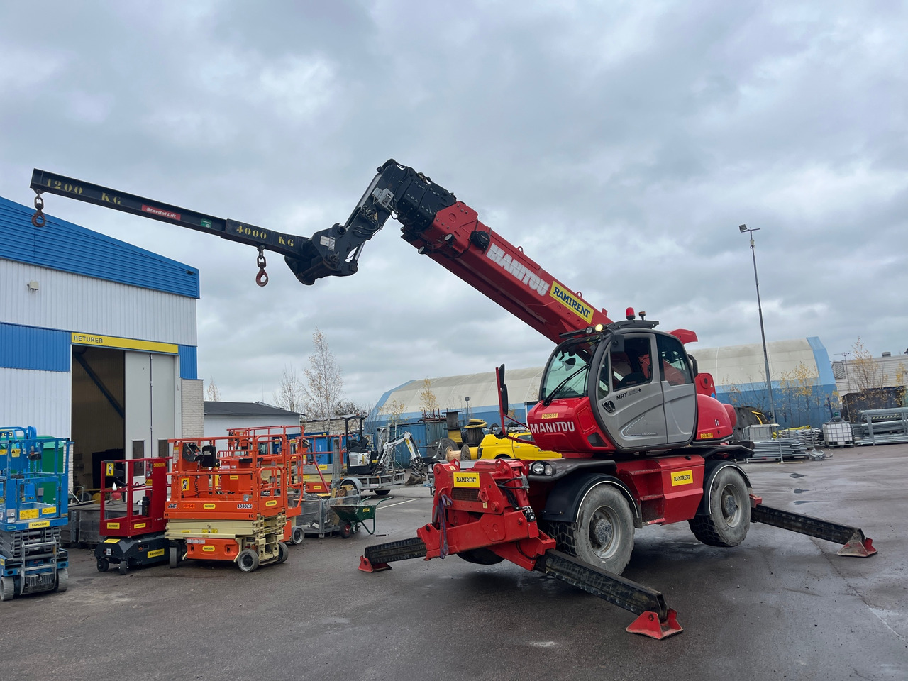 Manitou MRT2150 Privilege - رافعة تلسكوبية: صور 1 Manitou MRT2150 Privilege - رافعة تلسكوبية: صور 1