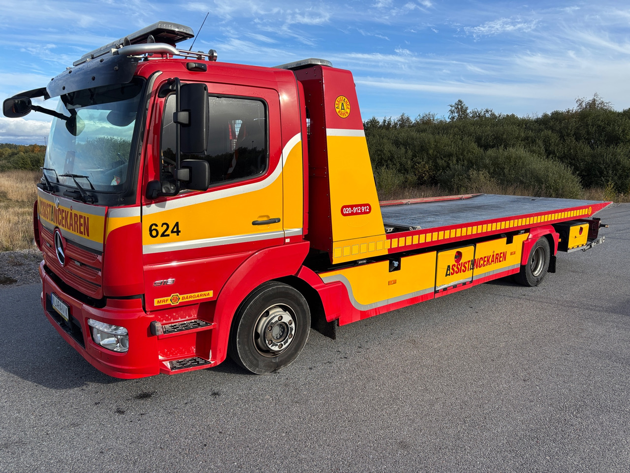 Mercedes-Benz Atego 918 - سيارة السحب للتصليح: صور 1 Mercedes-Benz Atego 918 - سيارة السحب للتصليح: صور 1