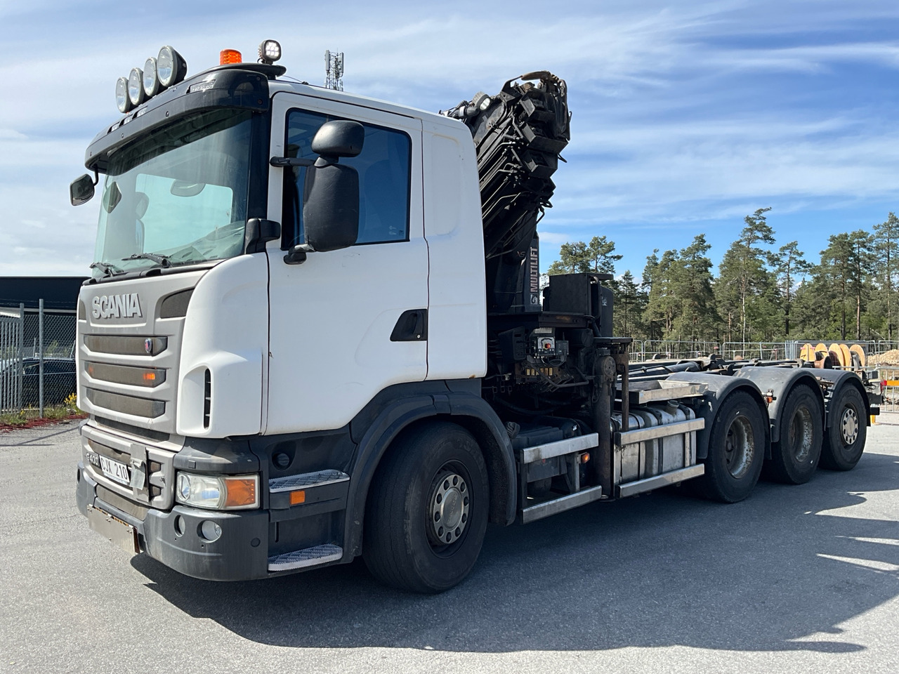 Scania G400 - شاحنة كرين: صور 1 Scania G400 - شاحنة كرين: صور 1