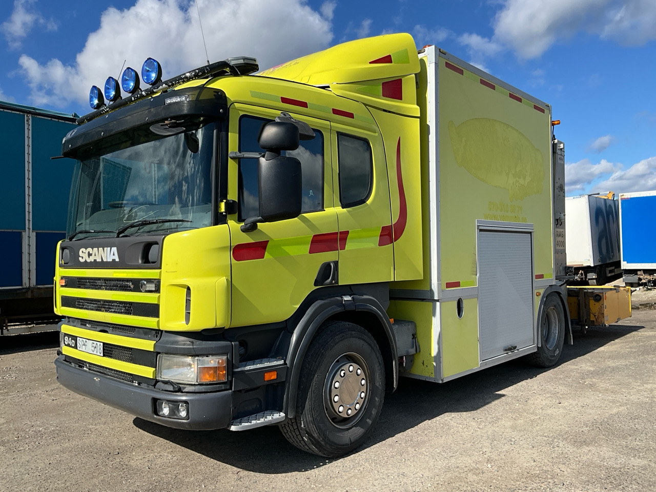Scania P94DB4X2 - شاحنة: صور 1 Scania P94DB4X2 - شاحنة: صور 1
