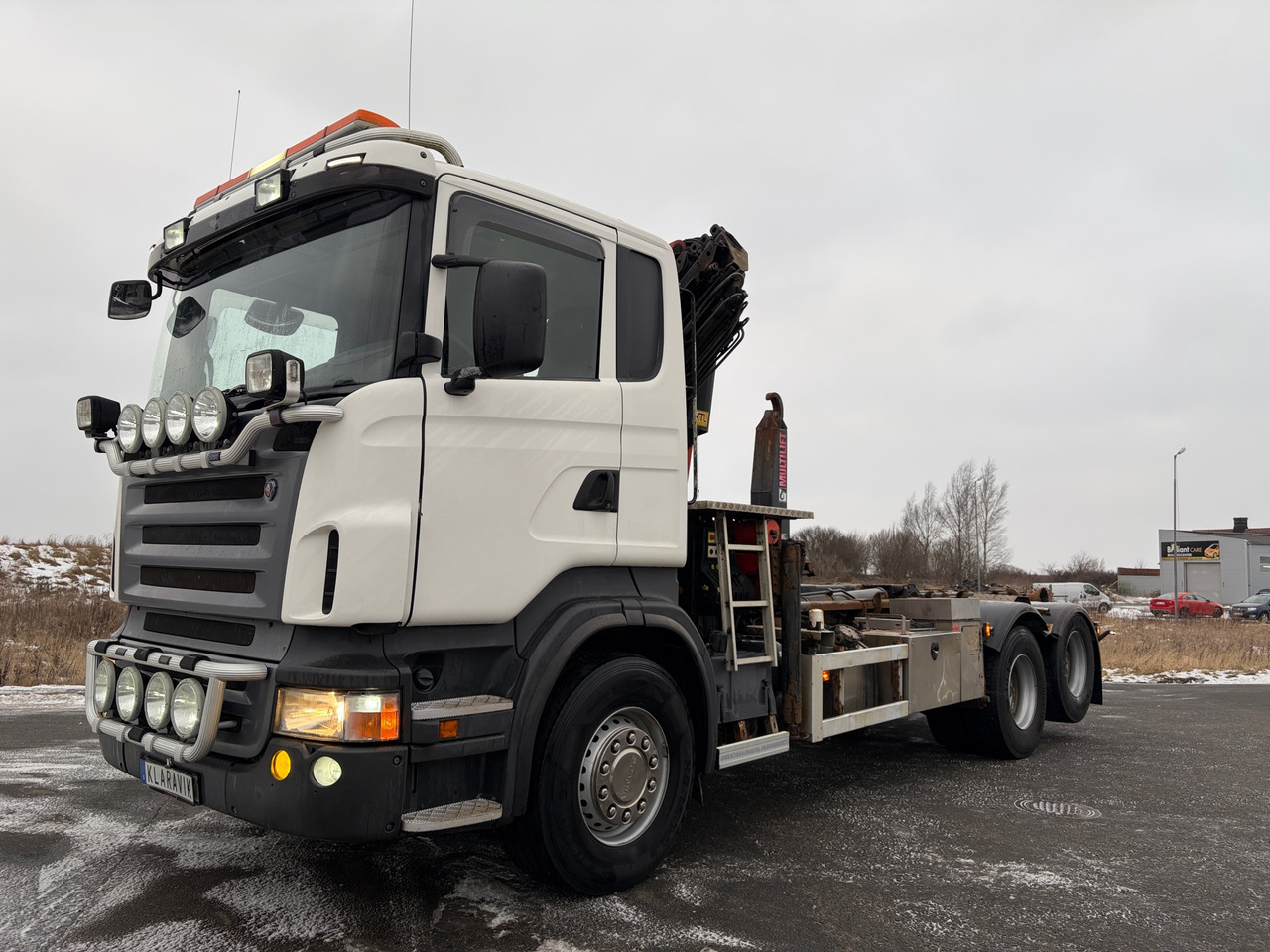 Scania R420 - شاحنة ذات الخطاف: صور 1 Scania R420 - شاحنة ذات الخطاف: صور 1