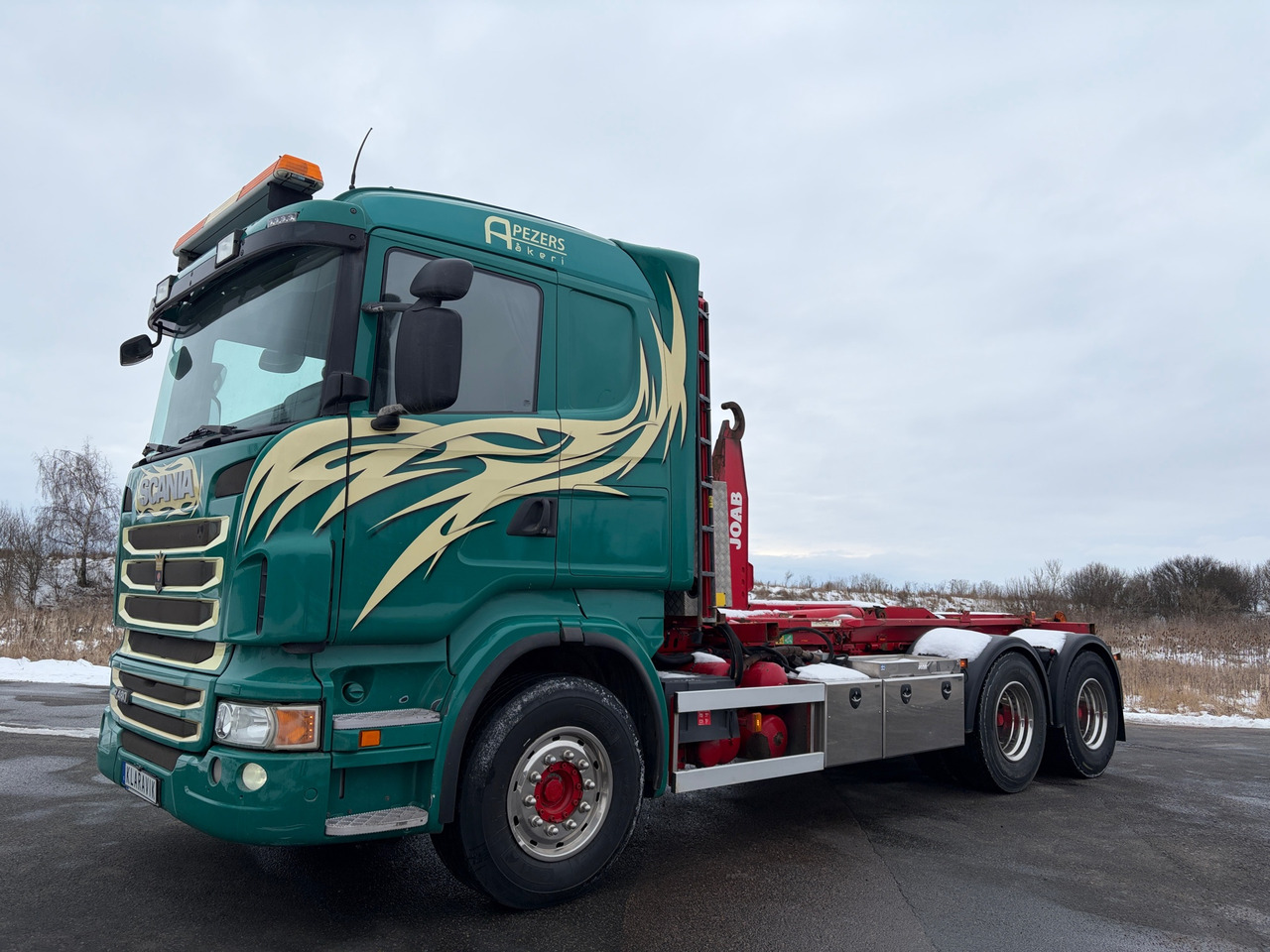 Scania R480 - شاحنة ذات الخطاف: صور 1 Scania R480 - شاحنة ذات الخطاف: صور 1