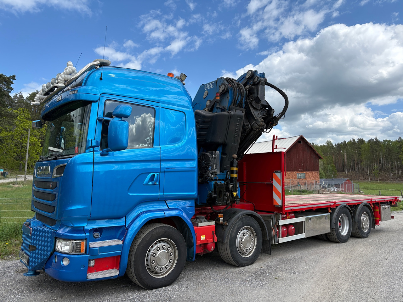 Scania R490LB8X2 - شاحنة كرين: صور 1 Scania R490LB8X2 - شاحنة كرين: صور 1