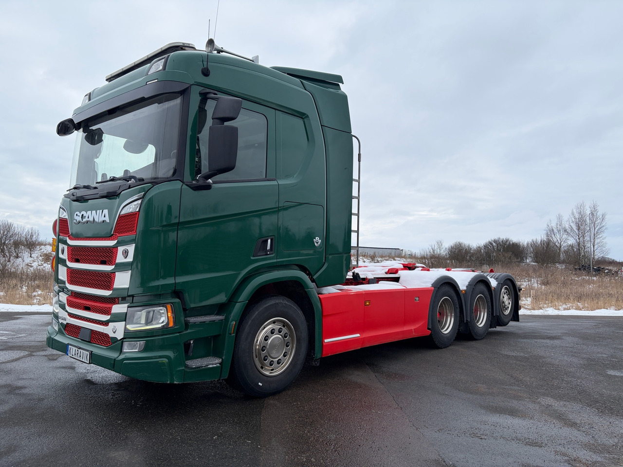 Scania R520 - شاحنة ذات الخطاف: صور 1 Scania R520 - شاحنة ذات الخطاف: صور 1