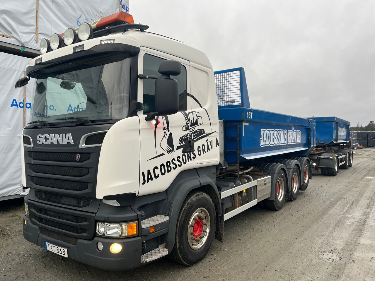 Scania R580 LB8X4 - قلابات: صور 1 Scania R580 LB8X4 - قلابات: صور 1