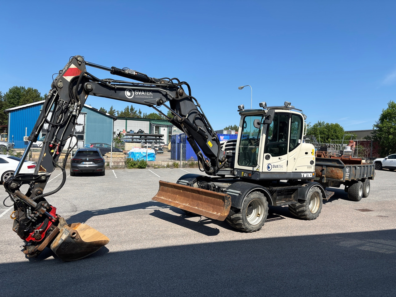 Terex TW110 - حفارة: صور 1 Terex TW110 - حفارة: صور 1