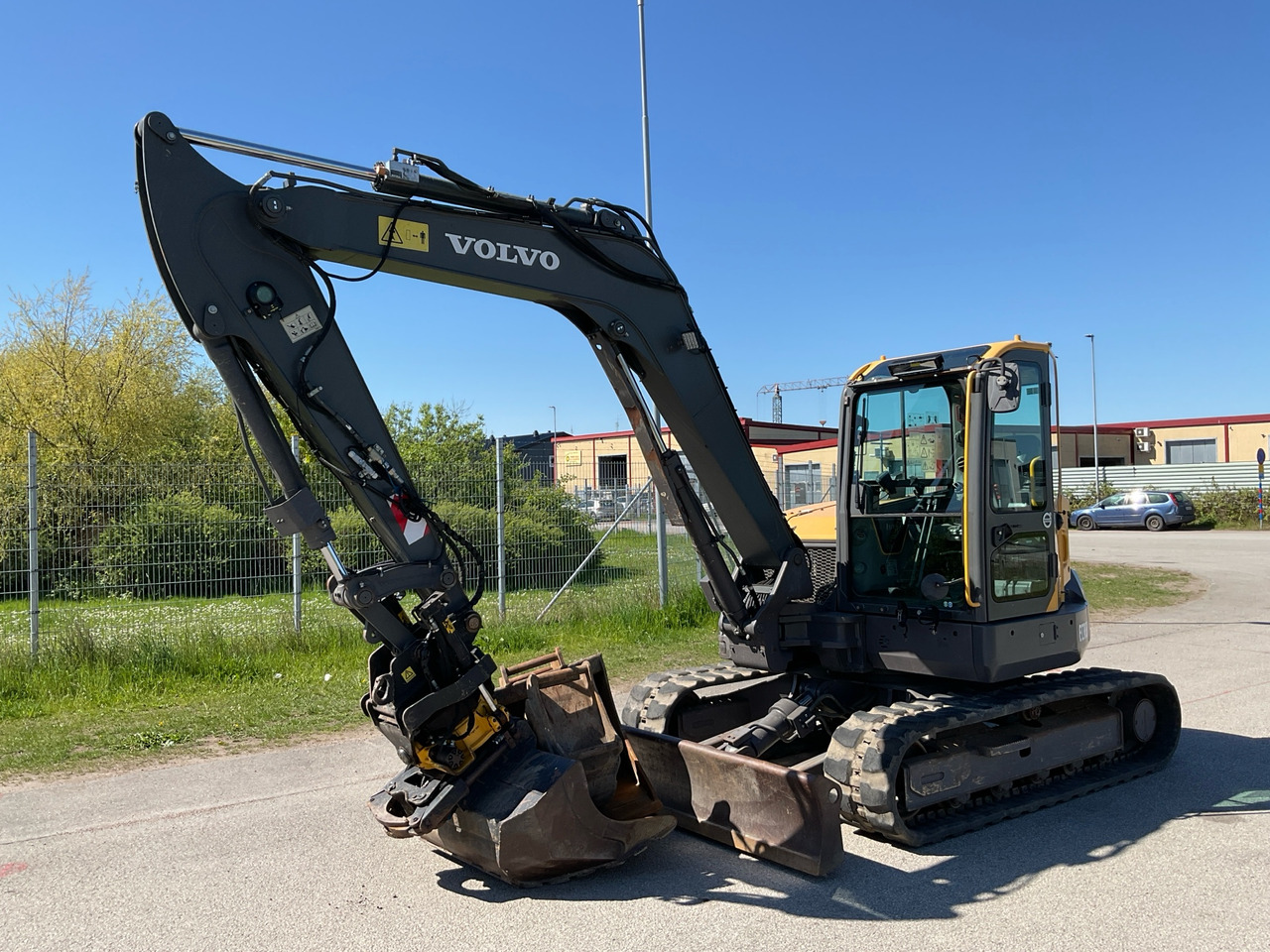 Volvo ECR88D - حفارة: صور 1 Volvo ECR88D - حفارة: صور 1