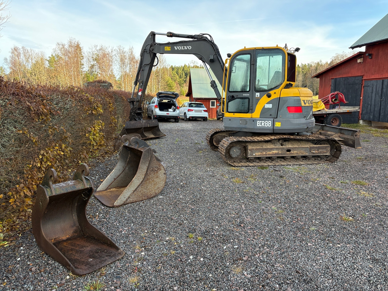 Volvo ECR88 - حفارة: صور 1 Volvo ECR88 - حفارة: صور 1