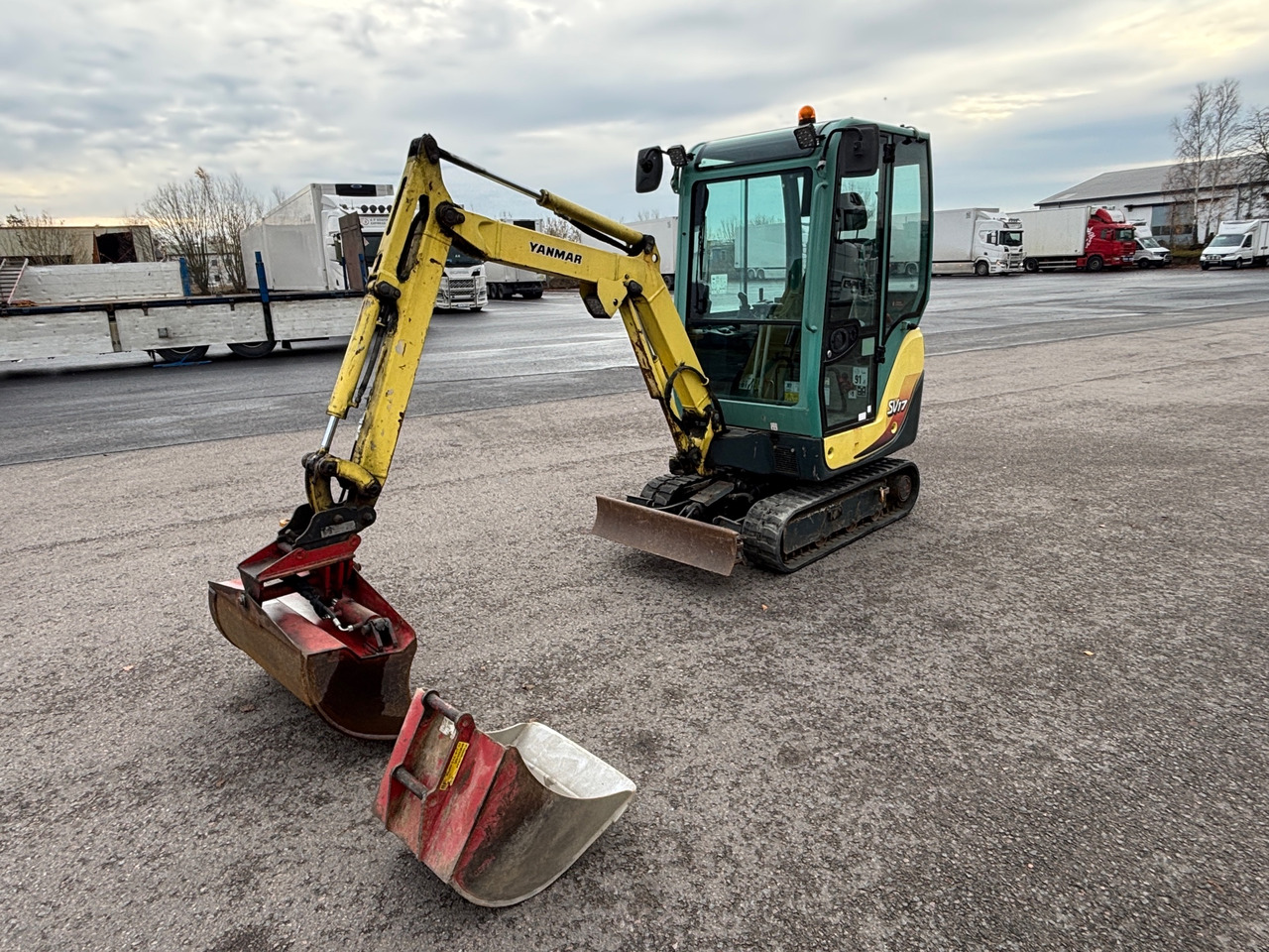 Yanmar SV17-EX - حفارة: صور 1 Yanmar SV17-EX - حفارة: صور 1