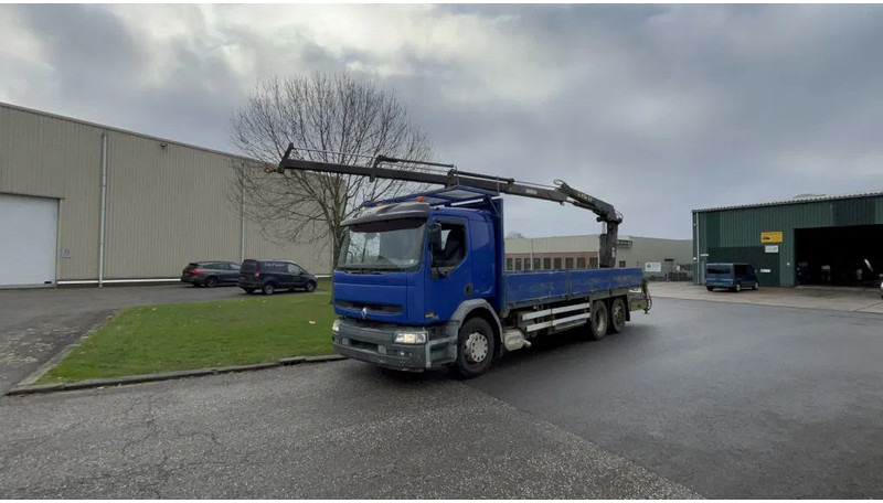 Renault Premium 320 Premium 320 Dci - شاحنات مسطحة, شاحنة كرين: صور 1 Renault Premium 320 Premium 320 Dci - شاحنات مسطحة, شاحنة كرين: صور 1