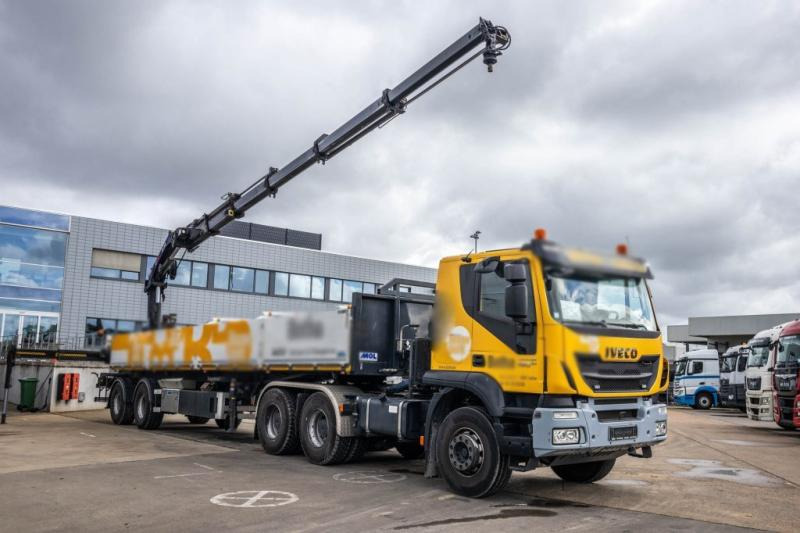 Iveco TRAKKER 450-6X4-BIG AXLES - شاحنات مسطحة, شاحنة كرين: صور 2 Iveco TRAKKER 450-6X4-BIG AXLES - شاحنات مسطحة, شاحنة كرين: صور 2