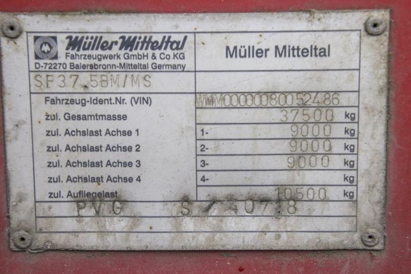 نصف مقطورة خلاطة خرسانة Liebherr LIEBHERR BETON MIXER/MALAXEUR/MISCHER-12M³: صور 6