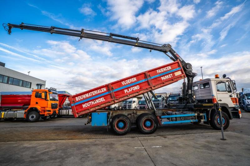 MAN 33.422 DF + HIAB 220 C-5 - قلابات, شاحنة كرين: صور 3 MAN 33.422 DF + HIAB 220 C-5 - قلابات, شاحنة كرين: صور 3
