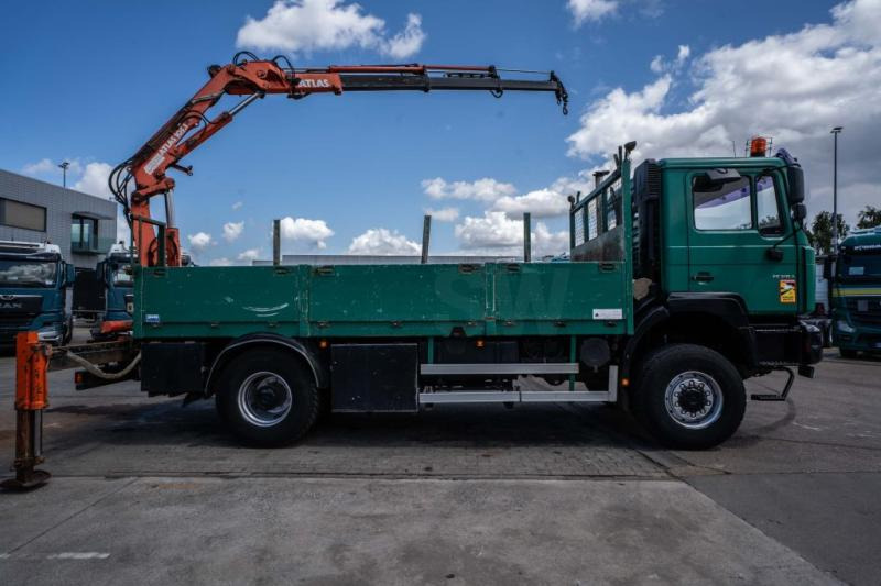 MAN FE 310A-4X4+ATLAS 105.1 A3 - شاحنات مسطحة, شاحنة كرين: صور 3 MAN FE 310A-4X4+ATLAS 105.1 A3 - شاحنات مسطحة, شاحنة كرين: صور 3