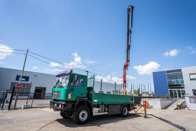 MAN FE 310A-4X4+ATLAS 105.1 A3 - شاحنات مسطحة, شاحنة كرين: صور 1 MAN FE 310A-4X4+ATLAS 105.1 A3 - شاحنات مسطحة, شاحنة كرين: صور 1