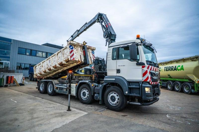 MAN TGS 32.420 BL + HIAB X-HIDUO 188/3x - شاحنة ذات الخطاف, شاحنة كرين: صور 2 MAN TGS 32.420 BL + HIAB X-HIDUO 188/3x - شاحنة ذات الخطاف, شاحنة كرين: صور 2