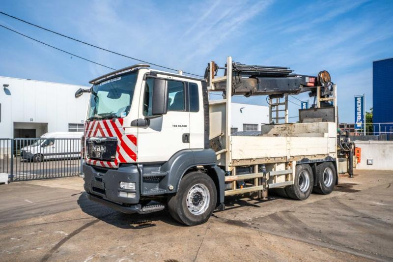 MAN TGS 33.400 BB - HIAB 377 E-5 HIPRO - شاحنات مسطحة, شاحنة كرين: صور 2 MAN TGS 33.400 BB - HIAB 377 E-5 HIPRO - شاحنات مسطحة, شاحنة كرين: صور 2