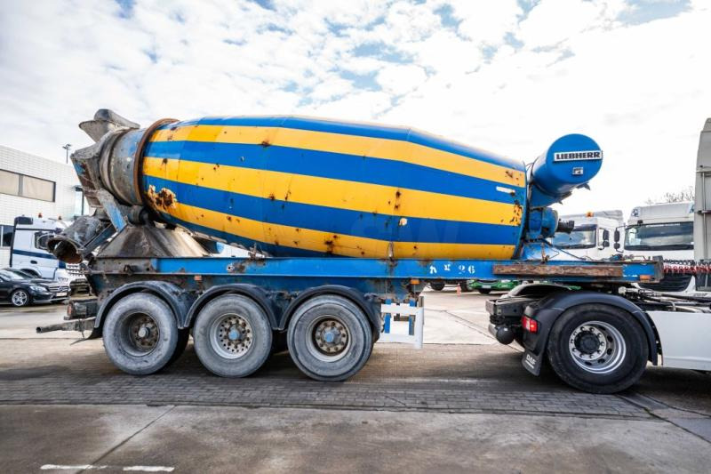 MULLER BETON MIXER/MALAXEUR/MISCHER LIEBHERR 12M3 - نصف مقطورة خلاطة خرسانة: صور 3 MULLER BETON MIXER/MALAXEUR/MISCHER LIEBHERR 12M3 - نصف مقطورة خلاطة خرسانة: صور 3