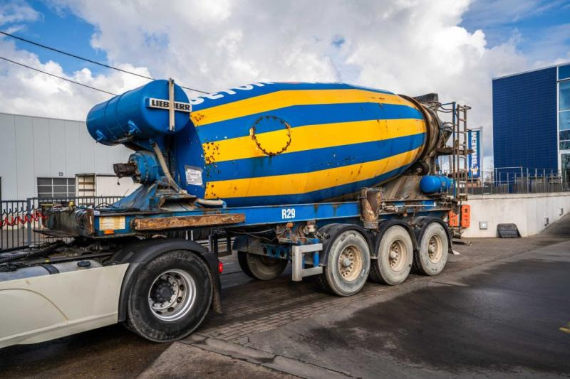 MULLER BETON MIXER/MALAXEUR/MISCHER LIEBHERR 12M3 - نصف مقطورة خلاطة خرسانة: صور 1 MULLER BETON MIXER/MALAXEUR/MISCHER LIEBHERR 12M3 - نصف مقطورة خلاطة خرسانة: صور 1