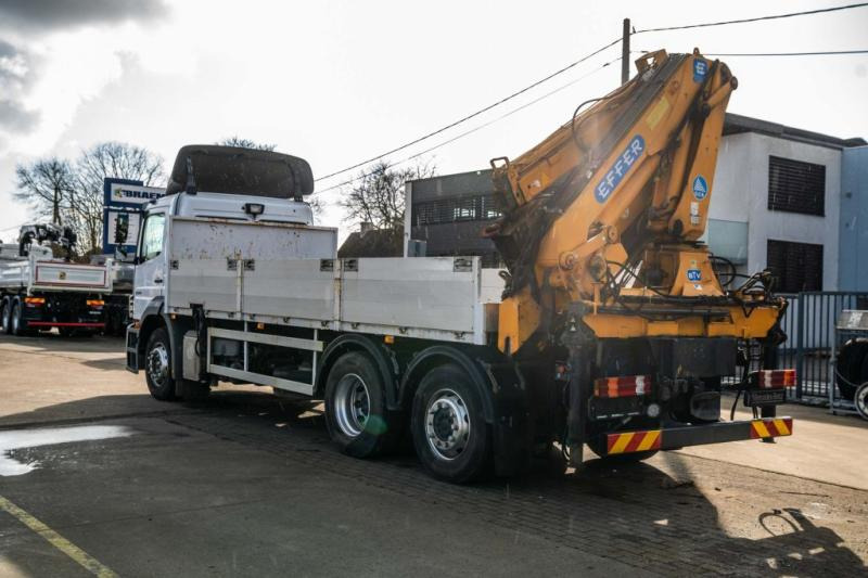 Mercedes AXOR 2529 L - EFFER 250/4S+JIB - شاحنات مسطحة, شاحنة كرين: صور 5 Mercedes AXOR 2529 L - EFFER 250/4S+JIB - شاحنات مسطحة, شاحنة كرين: صور 5