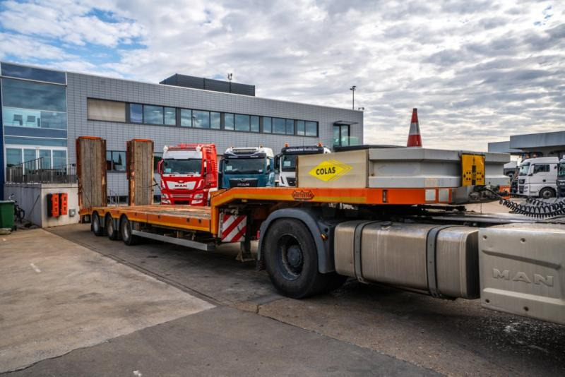 Nooteboom OSDS-41-03 - 51 250 KG - عربة مسطحة منخفضة نصف مقطورة: صور 2 Nooteboom OSDS-41-03 - 51 250 KG - عربة مسطحة منخفضة نصف مقطورة: صور 2