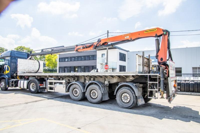 SYSTEM TRAILER CRANE/KRAN/GRUE-PALFINGER 24T/M+3EXT - نصف مقطورة: صور 3 SYSTEM TRAILER CRANE/KRAN/GRUE-PALFINGER 24T/M+3EXT - نصف مقطورة: صور 3
