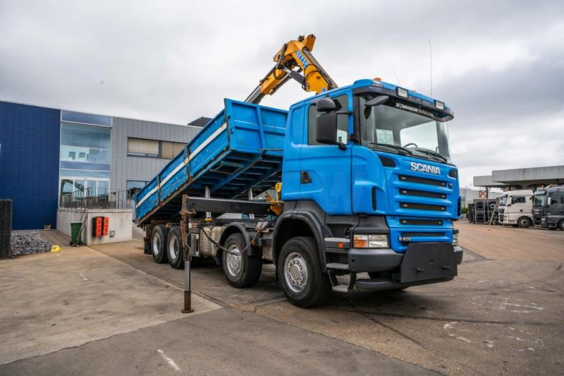 Scania R400 - EFFER 210-4S - قلابات, شاحنة كرين: صور 2 Scania R400 - EFFER 210-4S - قلابات, شاحنة كرين: صور 2