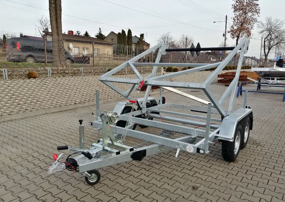 مقطورة بكرة الكابل جديد Besttrailers Przyczepa kablowa DMC 2700 kg K14" dwie osie: صور 6 مقطورة بكرة الكابل جديد Besttrailers Przyczepa kablowa DMC 2700 kg K14" dwie osie: صور 6