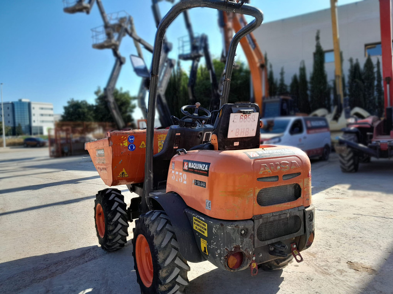 AUSA D150AHA - شاحنة قلابة صغيرة: صور 2 AUSA D150AHA - شاحنة قلابة صغيرة: صور 2