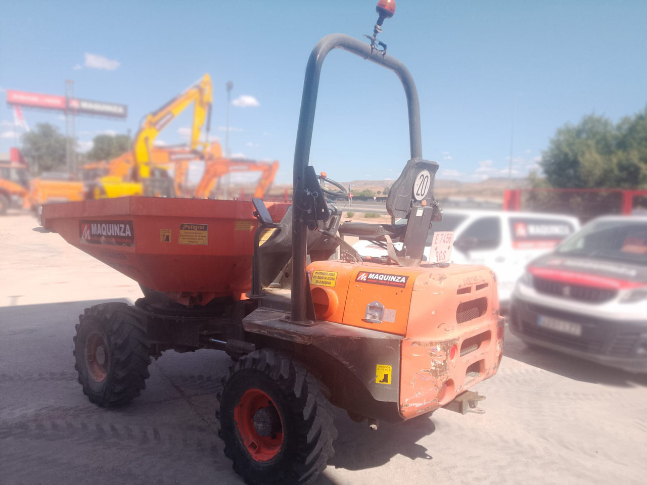 AUSA D350 AHG - شاحنة قلابة صغيرة: صور 4 AUSA D350 AHG - شاحنة قلابة صغيرة: صور 4