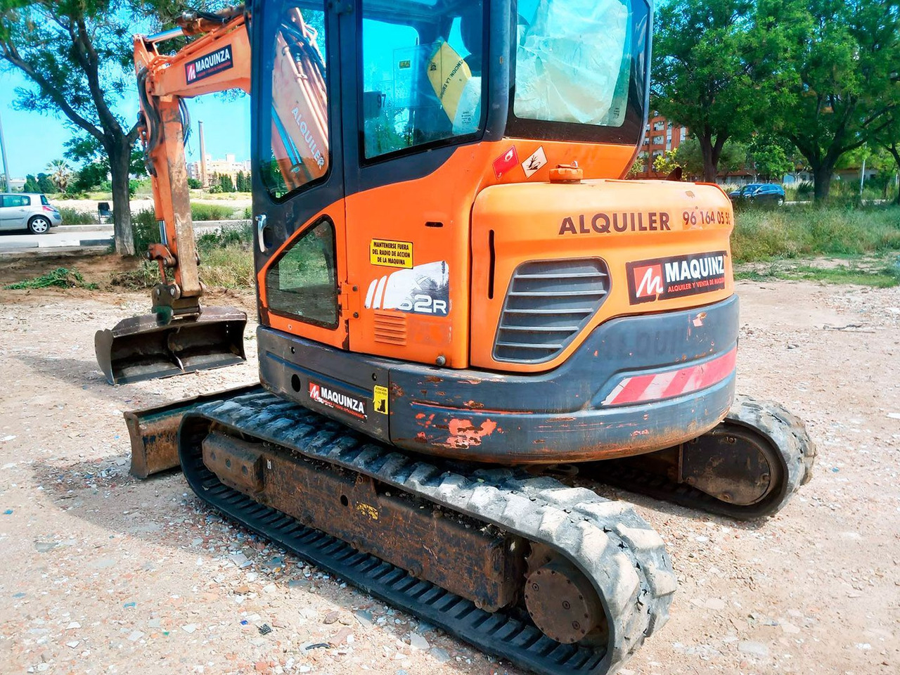 DOOSAN DX62R-3 - حفارة مصغرة: صور 3 DOOSAN DX62R-3 - حفارة مصغرة: صور 3