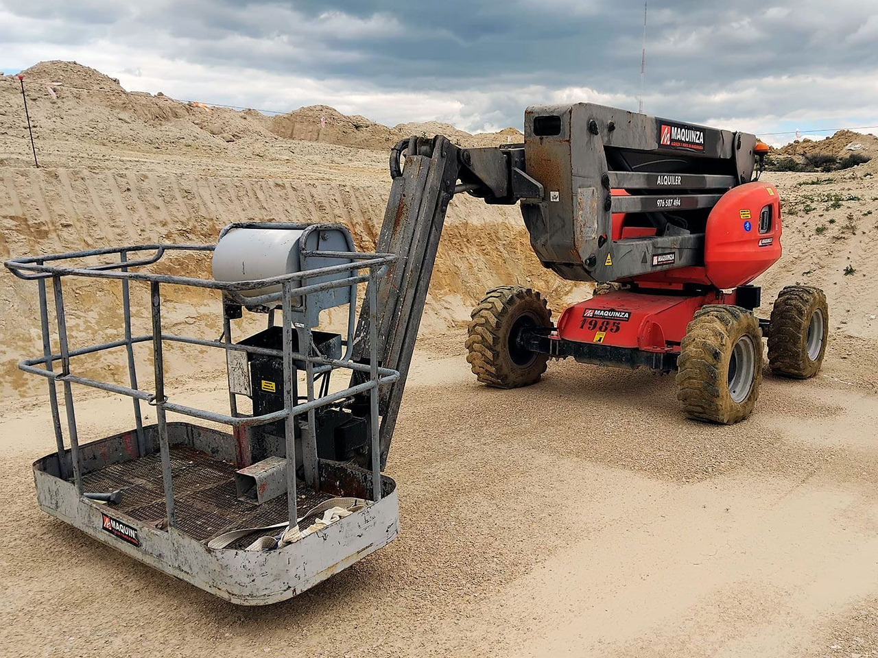 MANITOU 160ATJ EJE OSCILANTE - رافعات سلة مفصلية: صور 4 MANITOU 160ATJ EJE OSCILANTE - رافعات سلة مفصلية: صور 4