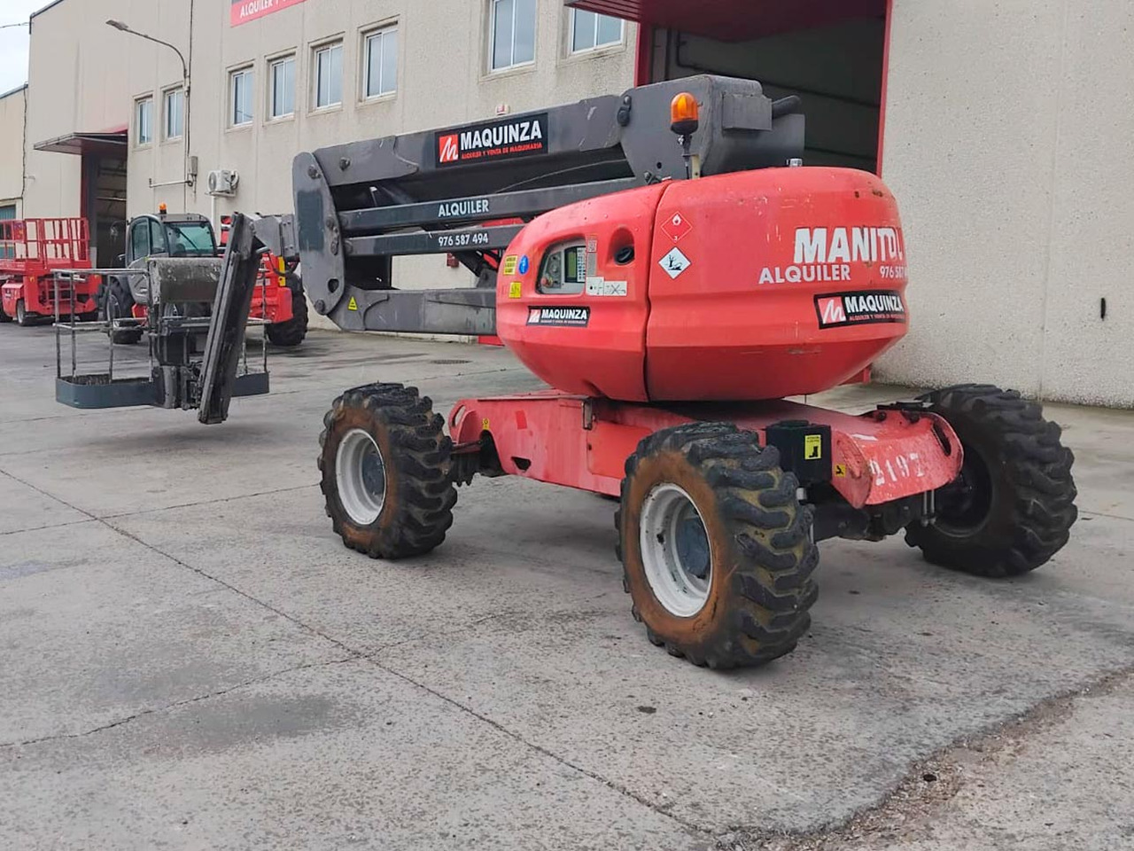 رافعات سلة مفصلية MANITOU 180ATJ: صور 8