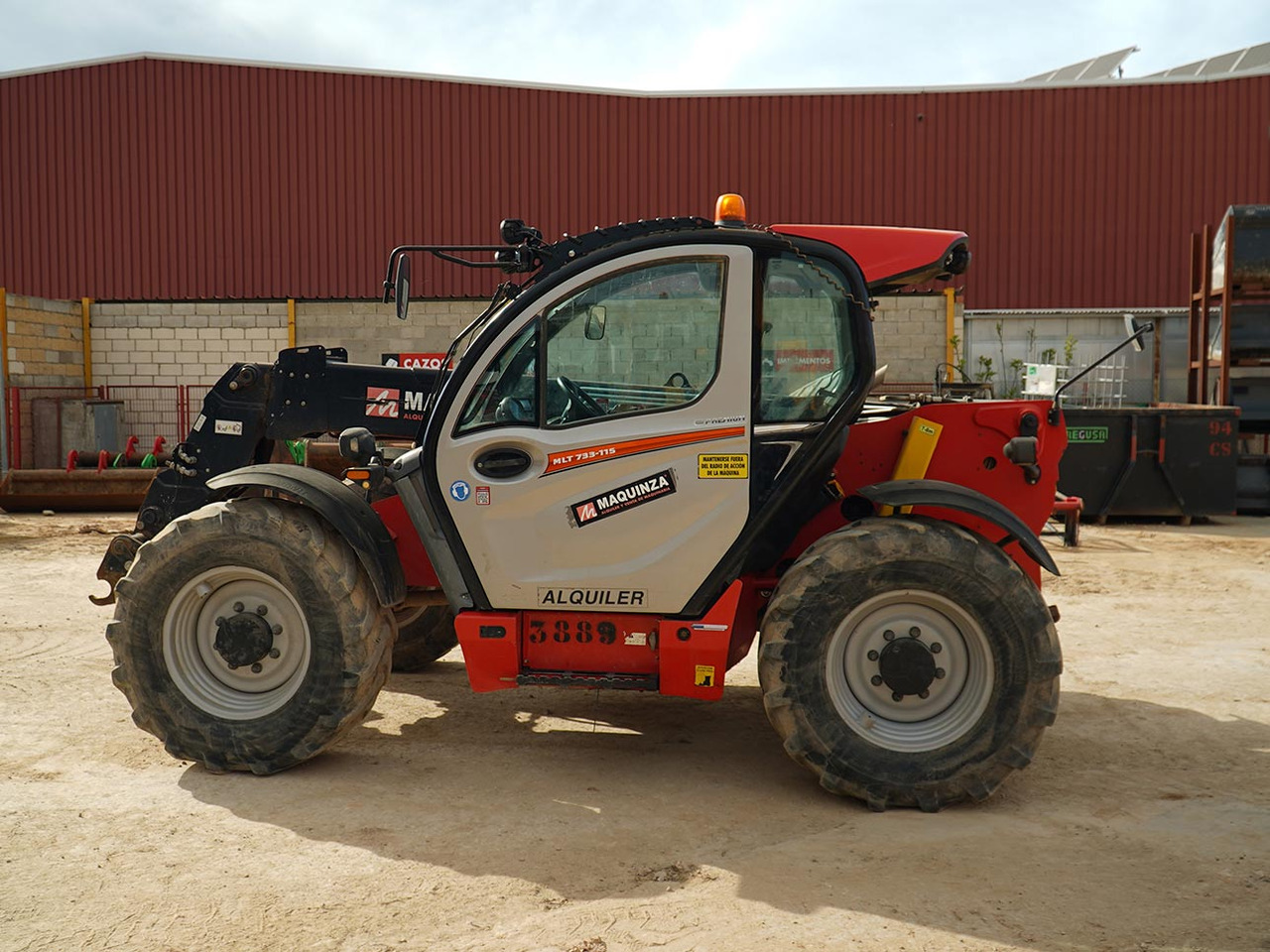 MANITOU MLT733.115 - رافعة تلسكوبية: صور 1 MANITOU MLT733.115 - رافعة تلسكوبية: صور 1